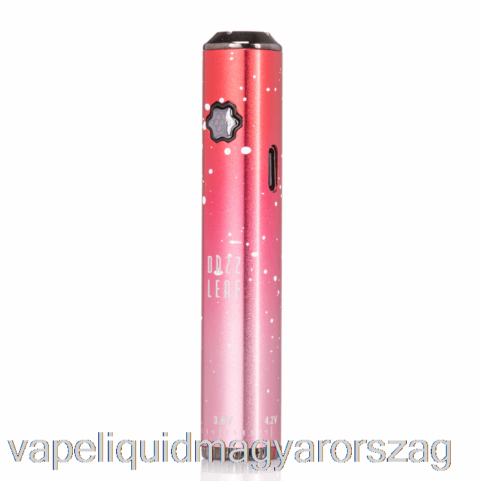 Dazzleaf Squarii Bottom Twist 510 Akkumulátor Red Splatter Vape Liquid